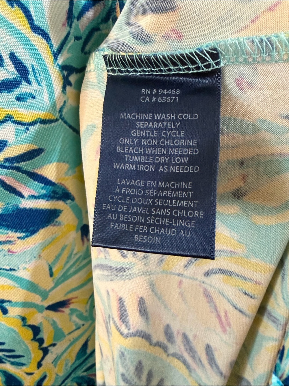 Island Collection Stella Parker Bathing Suit Cover-up or Beach Dress UPF 50 XL - Picture 4 of 6